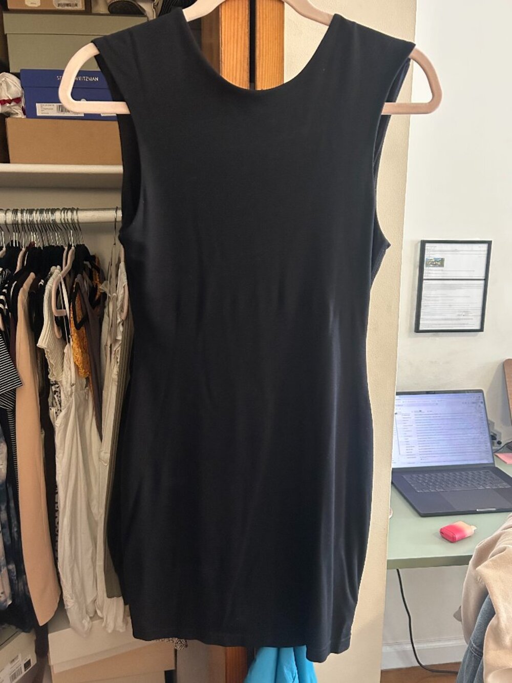 Bec & Bridge Low Back Mini Dress - Navy